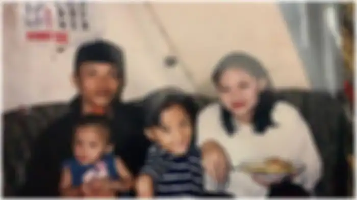 Rizky Febian Unggah Foto lawas, bersama Sule, Putri Delina, dan Lina
