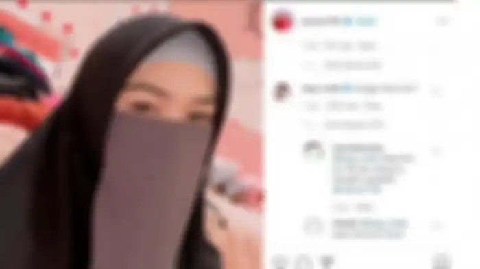 Postingan Ria Ricis yang dikomentari Taqy Malik