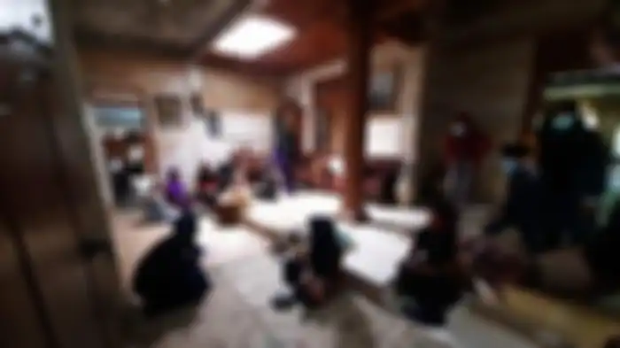 suasana rumah duka Didi Kempot di Ngawi