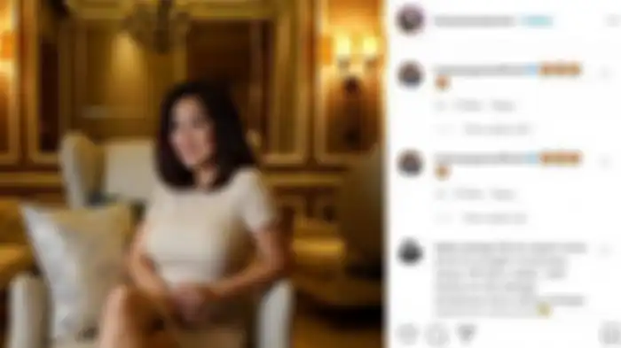 Hotman Paris memberikan komentar di unggahan Tante Ernie