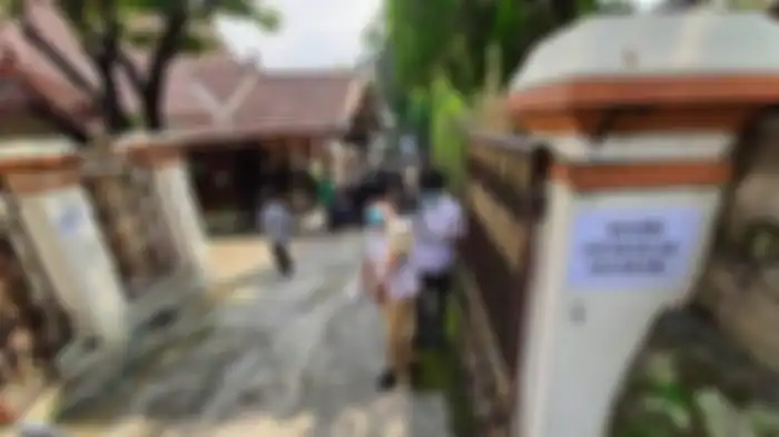 Rumah keluarga istri Didi Kempot di Ngawi. 
