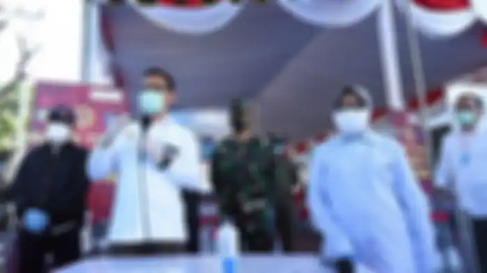 Sekretaris Utama BIN, Komjen Pol Bambang Sunarwibowo dan Wali Kota Surabaya Tri Rismaharini.