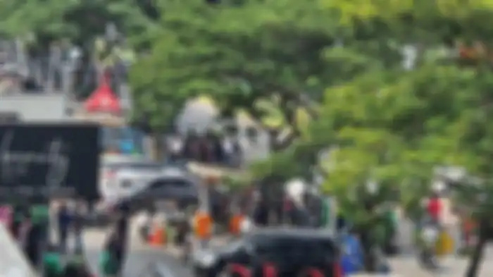 Suasana Green Lake City, Cipondoh, Kota Tangerang pada Minggu (21/6/2020) siang. 