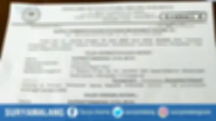 Pemberitahuan putusan MA dari PTUN Surabaya terkait kasus Supraptiningsih atau guru SMPN 2 Tulungagung yang dijerat kasus Tipikor.