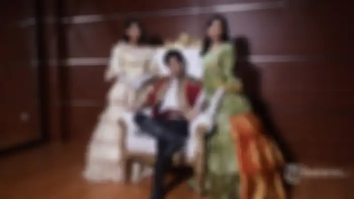 Rio Ramadhan saat syuting video klip lagu barunya berjudul 