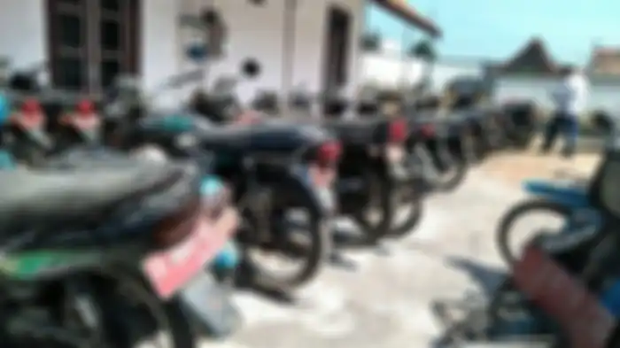 Berbagai jenis motor Ex Pemkab Kudus dilelang