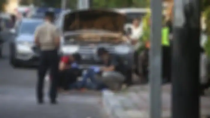 Ledakan terjadi di Menteng, Jakarta pusat, polisi melakukan olah TKP dan sedang mendalami kasusnya.