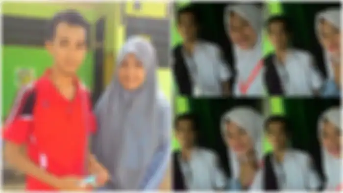 Kolase foto Jamal dan Ayu