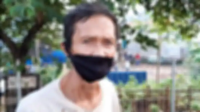 Syahrul, warga yang melihat dua pria mencurigakan di sekitar TKP penemuan jenazah Yodi Prabowo, saat ditemui di Ulujami, Pesanggrahan, Jakarta Selatan, Senin (20/7/2020). 
