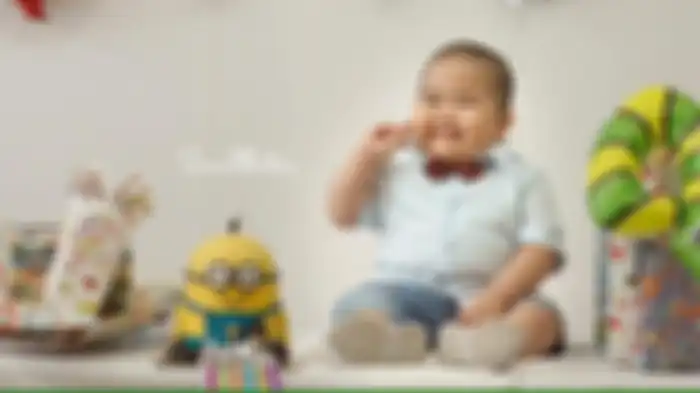 Momen perayaan ulang tahun Tatan yang ke 5 