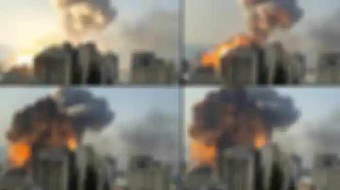 Ledakan yang terjadi di Lebanon