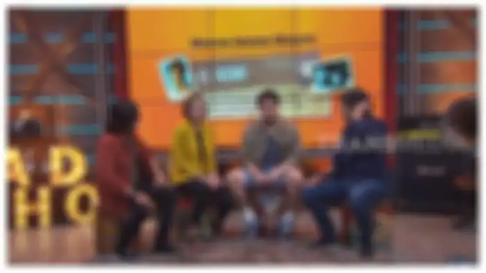 Amanda Manopo dan Billy Syahputra di Ada Show bareng Ari Lasso dan Ander Taulany, Kamis (20/8/2020). Ari Lasso kaget Amanda Manopo pernah menjadi pacar El Rumi.   