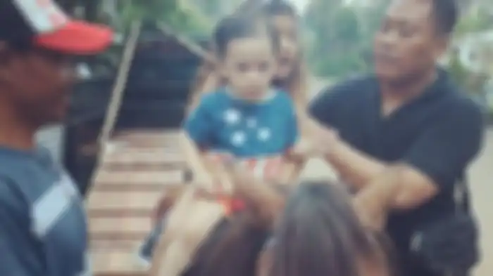 Kuda poni hadiah untuk Rafathar di ulang tahun ke-2 dari Mama Rieta