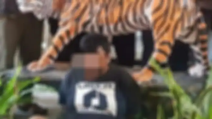 Pelaku pembunuhan satu keluarga di Sukoharjo, Jawa Tengah, berinisial HT (41).