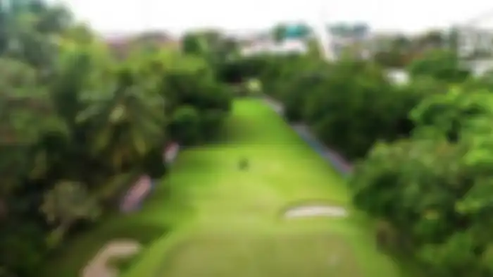 Lapangan Golf di ruma Ovi Diana