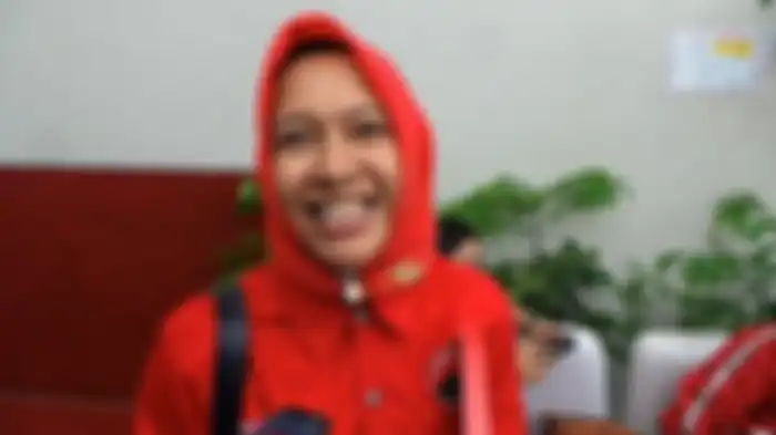 Bakal Calon Wali Kota Metro Lampung, Anna Morinda, di Kantor DPP PDIP, Menteng, Jakarta Pusat, Rabu (19/2/2020) 