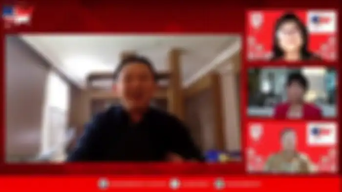 Ahok saat dalam acara Satu Jam Bersama BTP