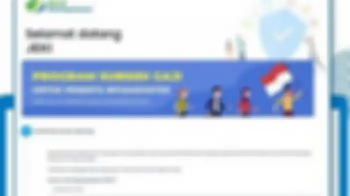 Login registrasi SMS notifikasi subsidi gaji Rp 600.000