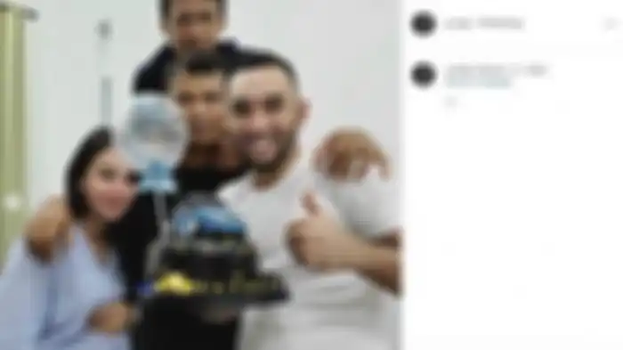 Enji rayakan ulang tahun bareng istri