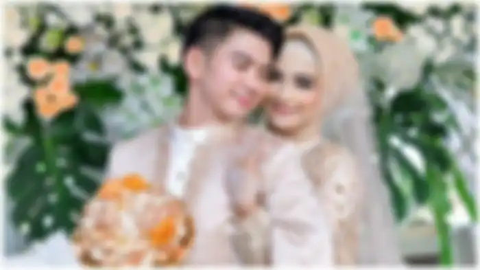 Rizki DA dan istrinya, Nadya Mustika Rahayu. 