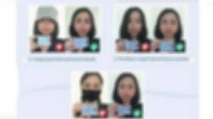 Upload foto KTP dalam pendaftaran kartu prakerja.