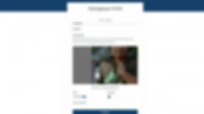 Ilustrasi unggah foto profil di akun kemnaker.go.id