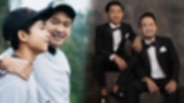 Ruben Onsu dan Betrand Peto 