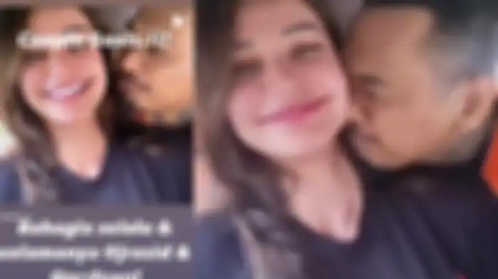 Kemesraan Jerinx SID dan istrinya Nora Alexandra di mobil tahanan