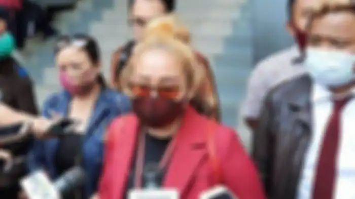 Ketua Relawan Jokowi Bersatu, Silvia Devi Soembardo mau melaporkan Najwa Shihab ke polisi, Selasa (6/10/2020). 