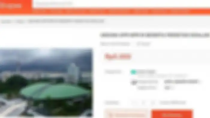 Gedung DPR dijual di marketplace, salah satunya di Shopee. 