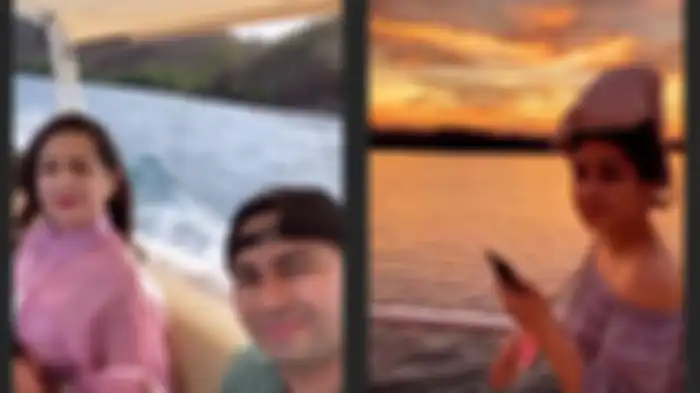 Keseruan Raffi Ahmad dan Nagita Slavina rayakan anniversary di Labuan Bajo