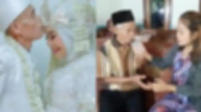 Abah Sarna (78) dan Noni (17) menikah 
