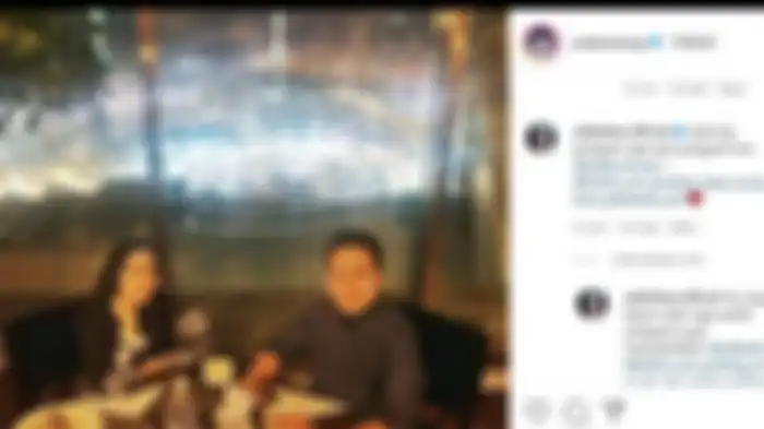 Komentar Aldi Taher di postingan Arie Untung soal istri muda. 