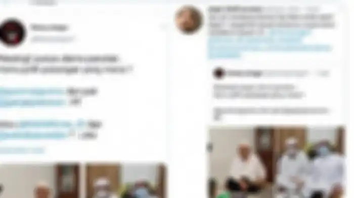 Denny Siregar menghapus postingan setelah ditegur panglima Tertinggi Banser Gus Yaqut 