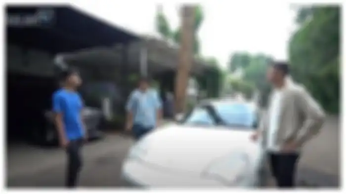 Raffi Ahmad, Dimas, dan Andre Taulany, Senin (23/11/2020). Andre Taulany menghasut Dimas agar minta dibelikan mobil klasik oleh Raffi Ahmad.  