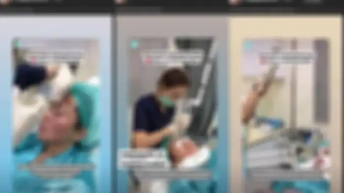 Muzdalifah jalani suntik botox pada Selasa, (02/07/2019).