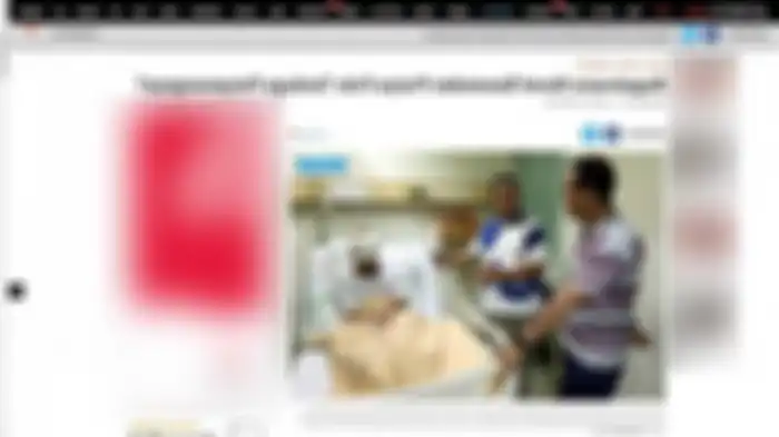Berita yang memuat foto Cagub DKI Jakarta Anies Baswedan (kiri) yang juga keluarga penyidik Komisi Pemberantasan Korupsi (KPK) Novel Baswedan (kanan) menjenguk Novel di RS Mitra Keluarga, Kelapa Gading, Jakarta, Selasa (11/4/2017). 