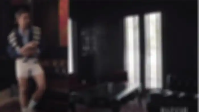 Ruang kerja di rumah BCL