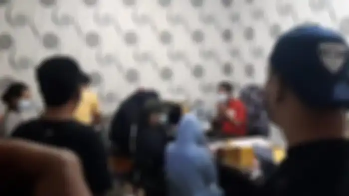 Foto artis yang tersandung kasus prostitusi online menjalani pemeriksaan di Polsek Tanjungpriok, Jakarta Utara, Rabu (26/11/2020). 