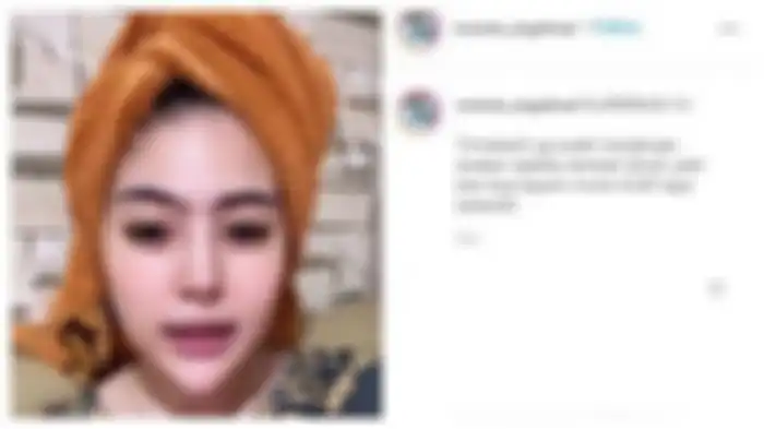 Postingan Instagram Mareta Angel, Kamis (26/11/2020). Mareta Angel meluapkan kegeramannya karena dituding sebagai artis MA pelaku prostitusi online yang titangkap polisi. 