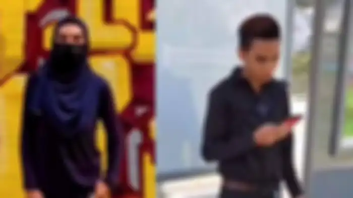seorang wanita yang viral di tiktok lantaran mirip laki laki