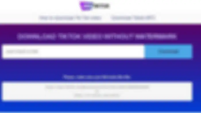 Situs https://ssstik.io/.