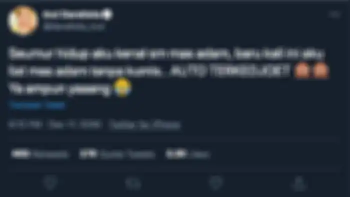 Cuitan Inul Daratista saat melihat Adam Suseno tanpa kumis  