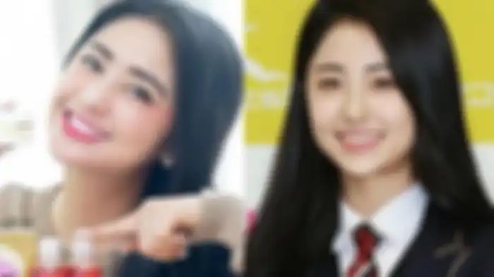 Dewi Perssik dan Heo Yun Jin 