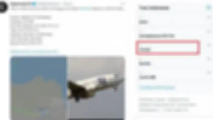 Kecelakaan Pesawat Sriwijaya Air trending twitter dengan hastag SJ182 (#SJ182). 