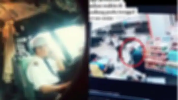 Kapten Afwan terekam cctv toko 2 hari sebelum kecelakaan.