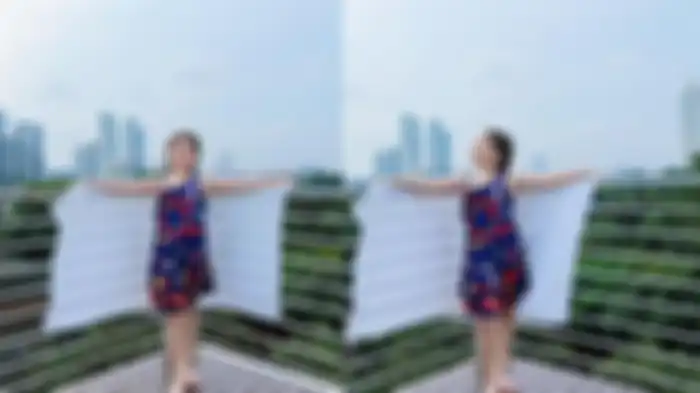 Eleeya anak dari Celine Evangelista 