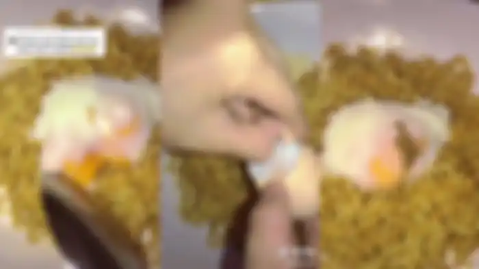 Viral gadis masak mi instan pakai emas 24 karat