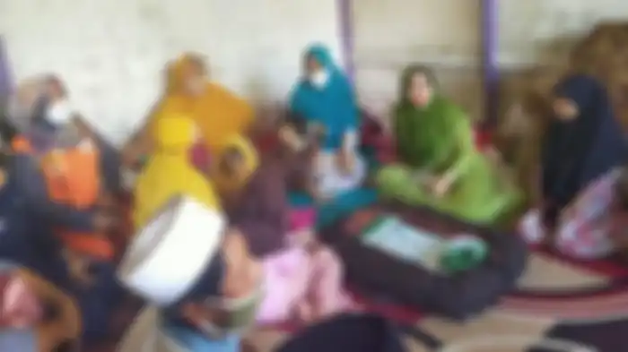 Suasana rumah Siti Jainah