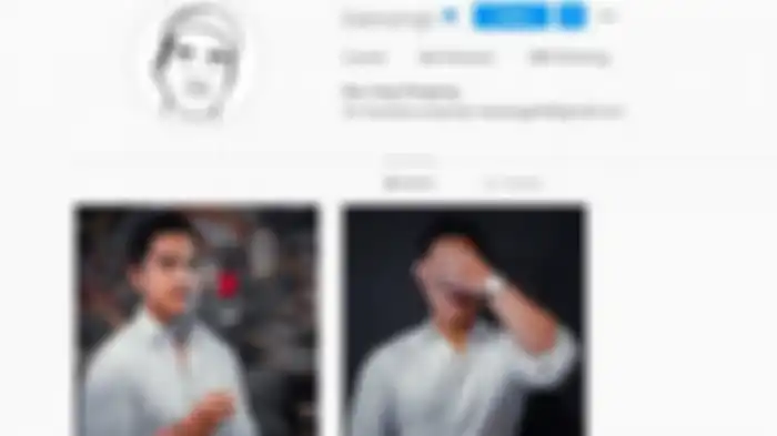 Kaesang Pangarep hapus foto Felicia Tissue di akun media sosialnya